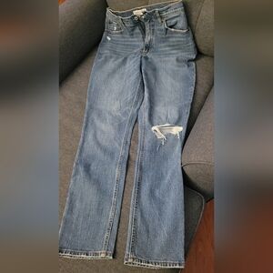 Abercrombie & Fitch 90's Straight Ultra High-Rise